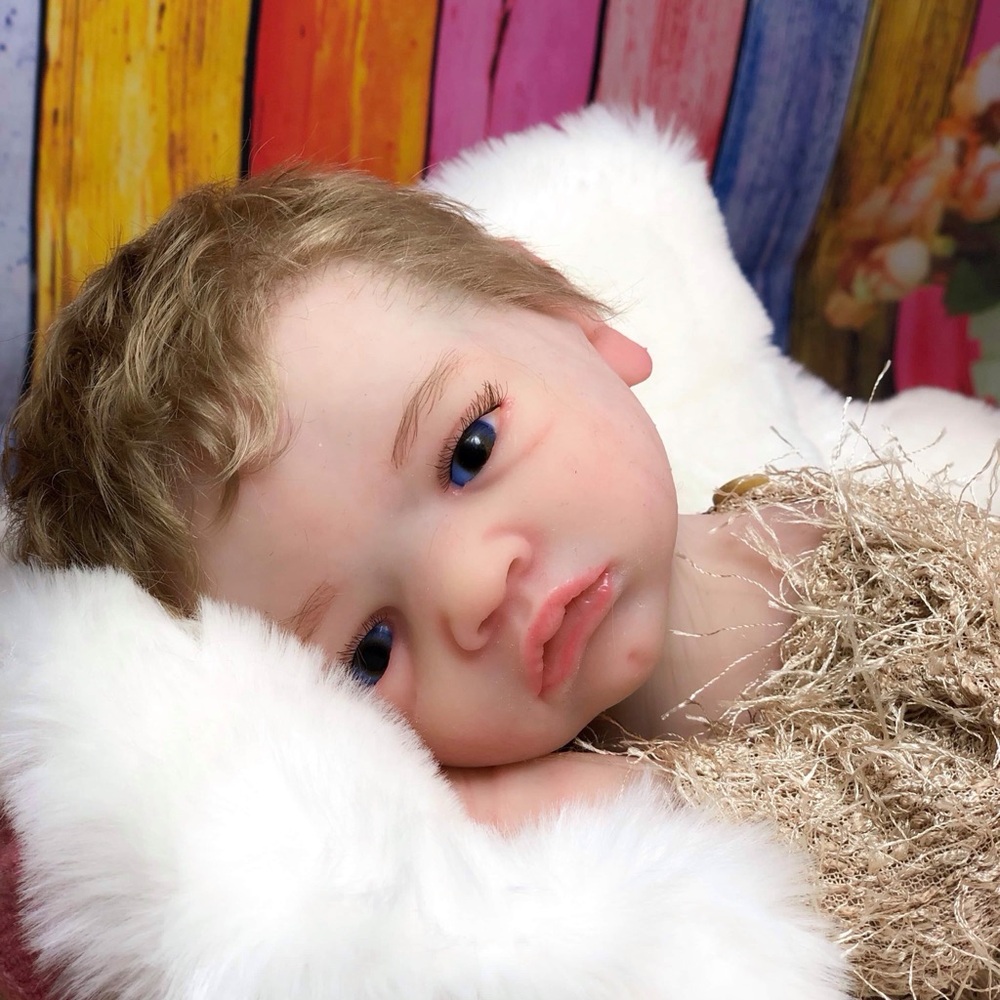 Miami Awake Full Body Silicone Baby Boy Doll